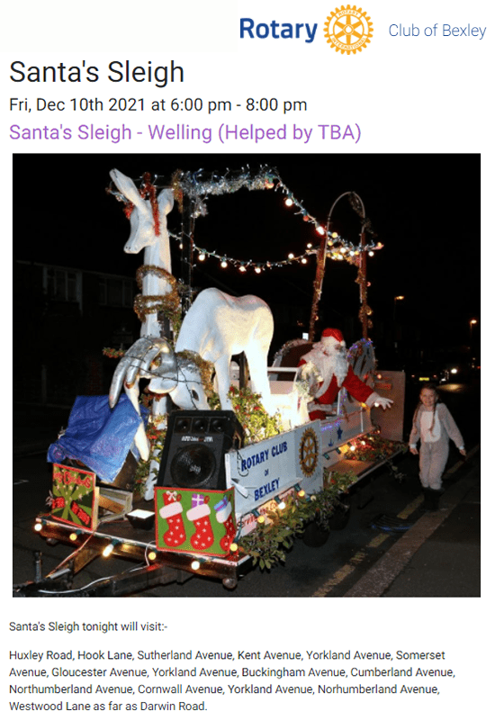 Bexley Rotary Santas Sleigh 10th December.PNG - Copy
