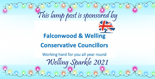Lamp post - Falconwood and Welling Councillors