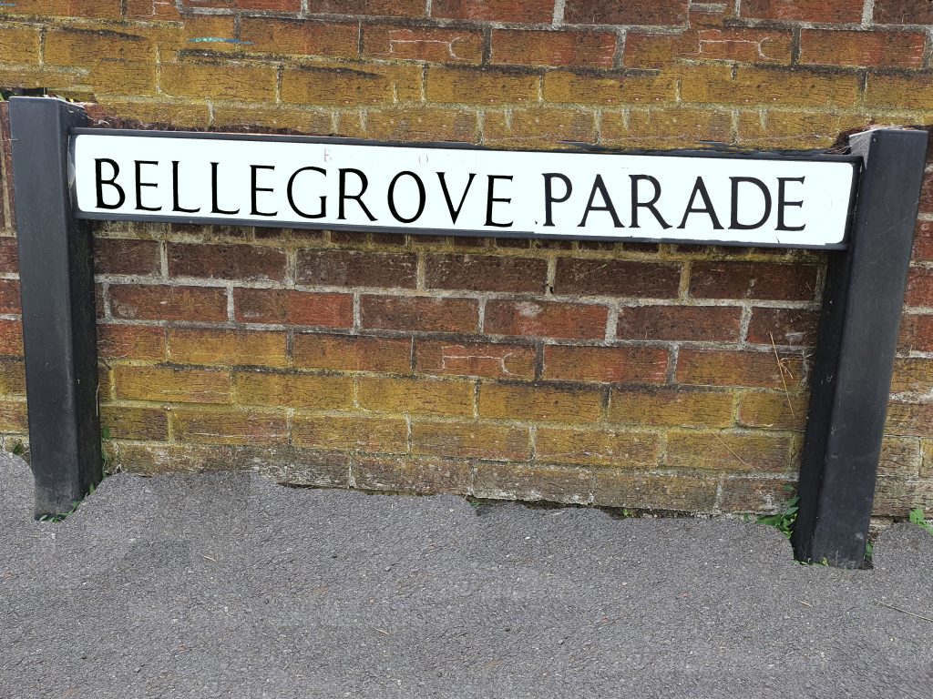 Street Sign Bellegrove Parade