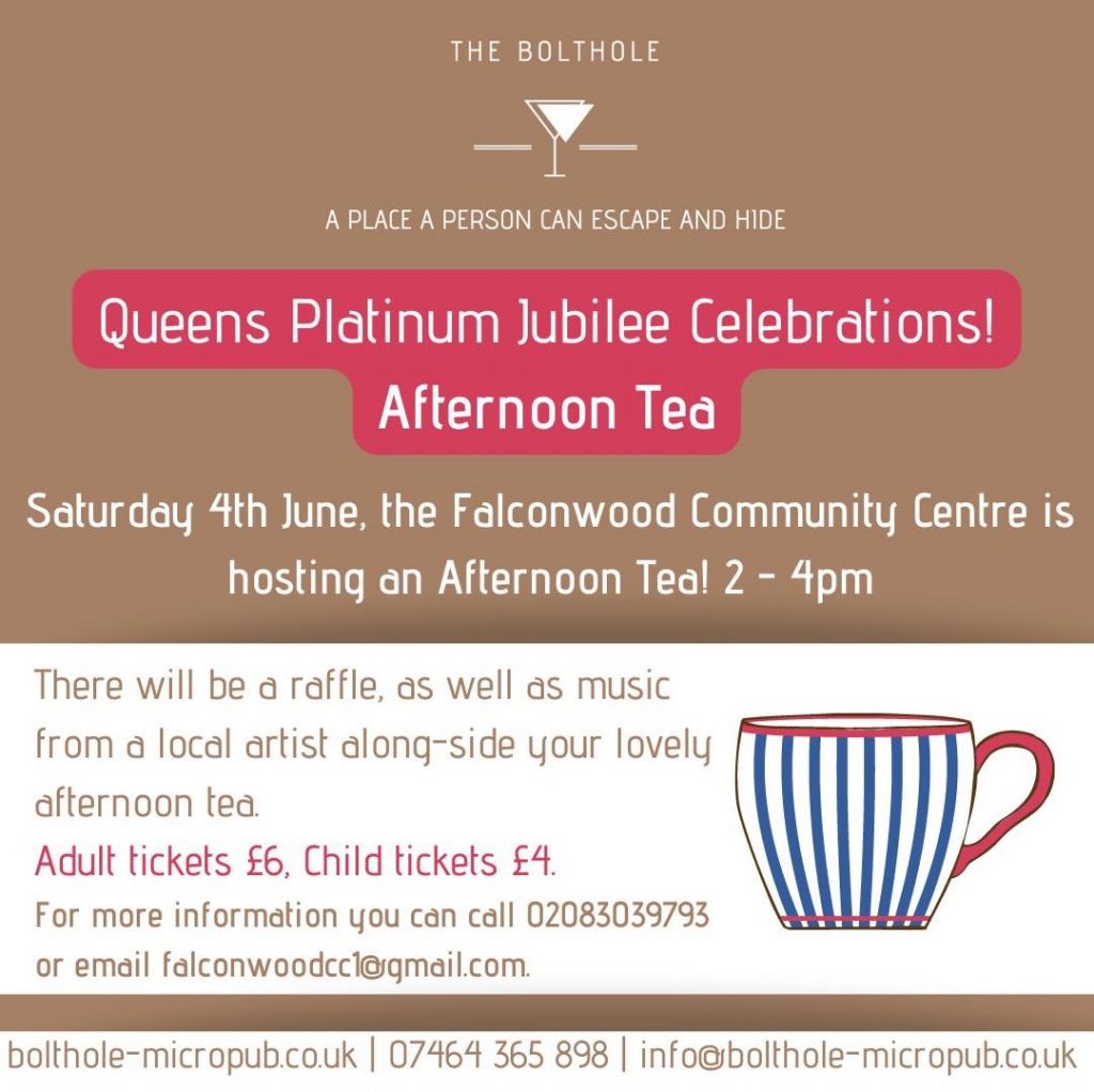 Falconwood Community Centre Afternoon Tea 4th June