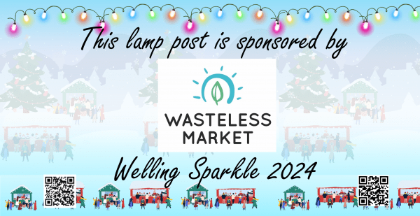Lamp post sponsor - Wasteless Market