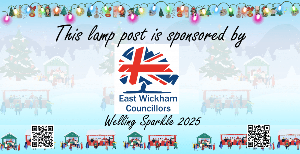 Lamp post Sponsor - East Wickham Councillors