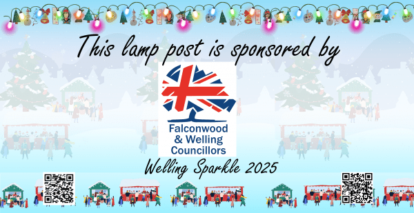 Lamp post Sponsor - Falconwood and Welling Councillors