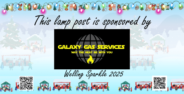 Lamp post Sponsor - Galaxy Gas Services